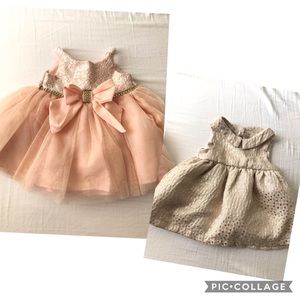 Baby girl dresses- set of 2